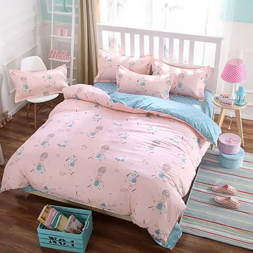 Kids Pink Bedding Sheets Cheap Bedsheets Dorm Duvet Covers Canada