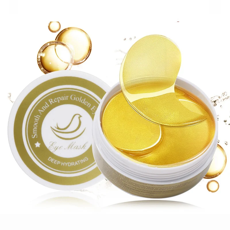 

Gold Eye Mask Sleep Mask Dark Circles Eye Care Mask Collagen Eye Patches Face Skin Care Anti-Wrinkle Moisture Eye Masks