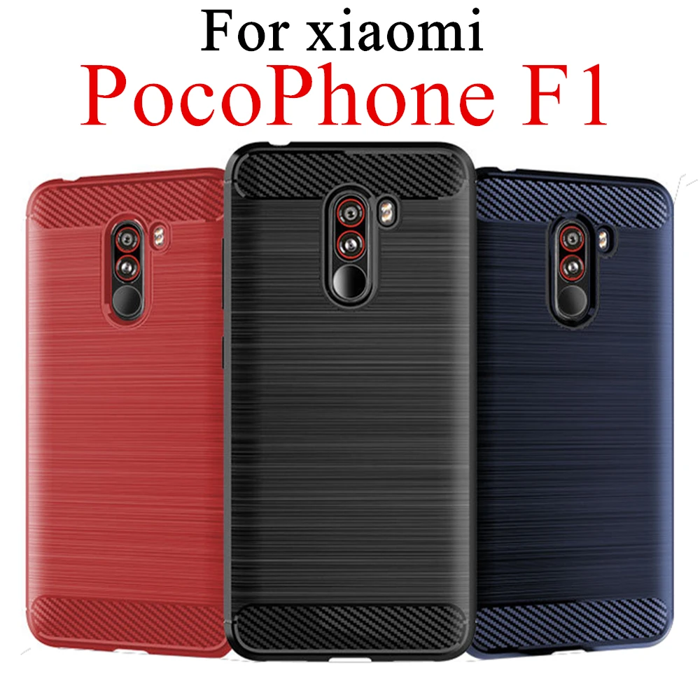 Cases on ksiomi for xiaomi PocoPhone F1 case Poco phone cover mobile f 1 silicone PocoPhoneF1 xaomi protective xaiomi 5.9 |
