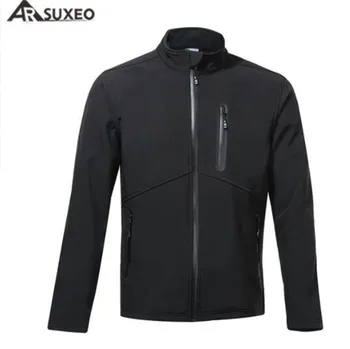 

ARSUXEO Fleece Cycling Jacket Winter Warm Up Bike Clothing Windproof Waterproof Sports Coat Cycling Jersey Cycling