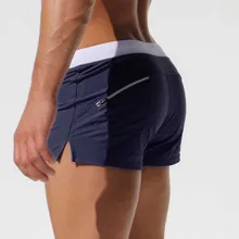 Men Swimwear Swimming Trunks Men Zipper Pocket Swimsuit Men Swim Trunks Bathing Suit Maillot De Bain Swimwear for Men S/M/L/XL