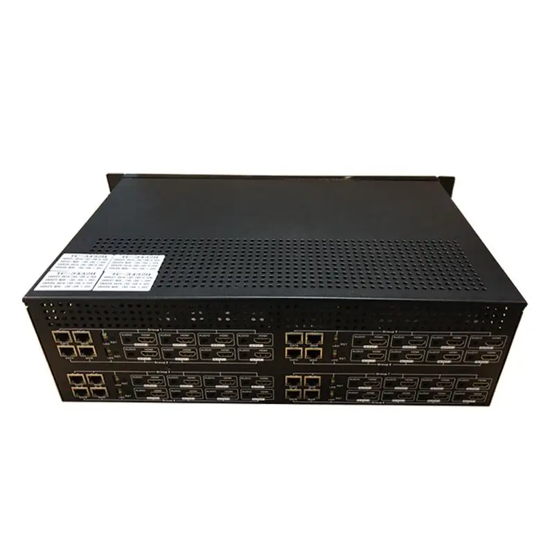 Y5320 HWCODEC 32 канала HDMI видео кодек кодирующее устройство телевидения по протоколу Интернета прямые трансляции двойной Ethernet-кодер для YouTube, Wowza, Facebook, Twich - Цвет: Y5320