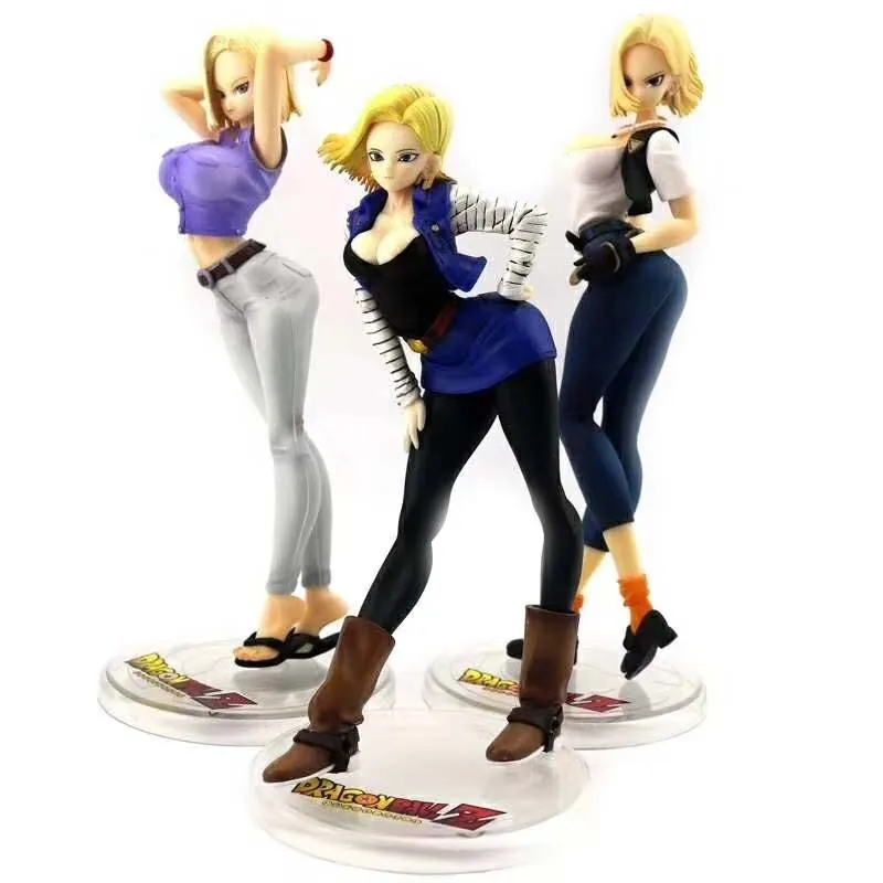 Dragon ball Z Android No. 18 Lazuli джинсы Ver Dragonball освобождает девочек фигурку игрушки 25 см |