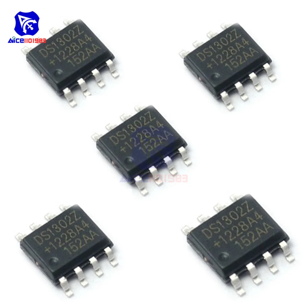 Чипы IC DS1302Z 50 шт./лот 8 контактов DIP-переключатели SOP-8 хронометр реального времени
