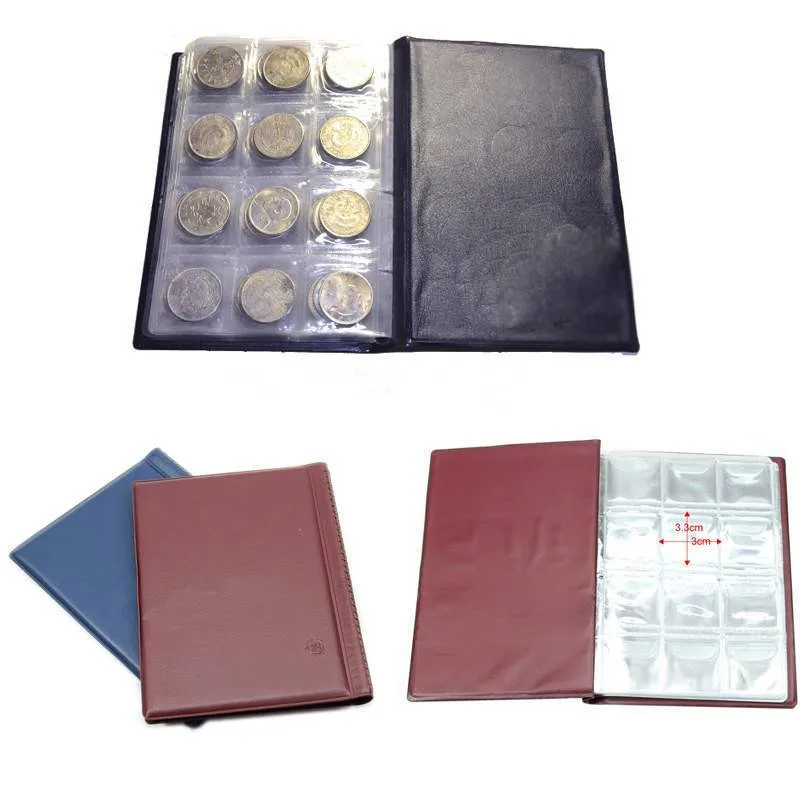 Высококачественная книга для сбора монет 120 шт.|quality album|coin bookcoin collection book |