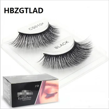 

HBZGTLAD 10 pairs natural false eyelashes fake lashes long makeup 3d mink lashes eyelash extension mink eyelashes for beauty 10