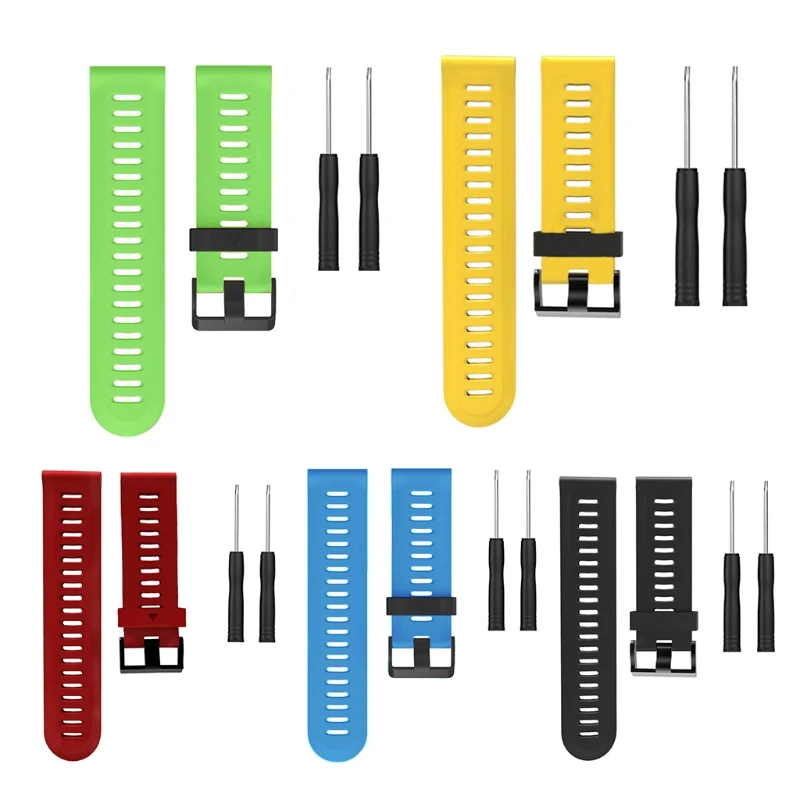 

Watch Bands For Garmin Fenix 3 Silicone Strap Replacement Band Tools Fashion