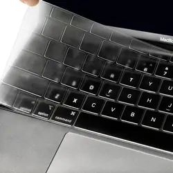 Для Apple Macbook pro13/11Air 13/15 Retina12 дюймов все серии Силиконовый чехол прозрачный чехол Защитная пленка EU/US