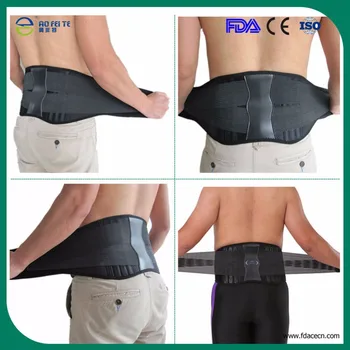 

1pc posture corrector neoprene double pull lumbar spinal braces & supports back brace posture correction belt free shipping