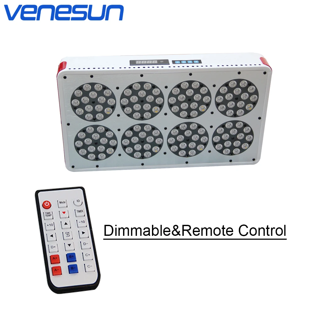 Venesun-Apollo 8-Dimmable-Remote-Control-Grow-Lights-1