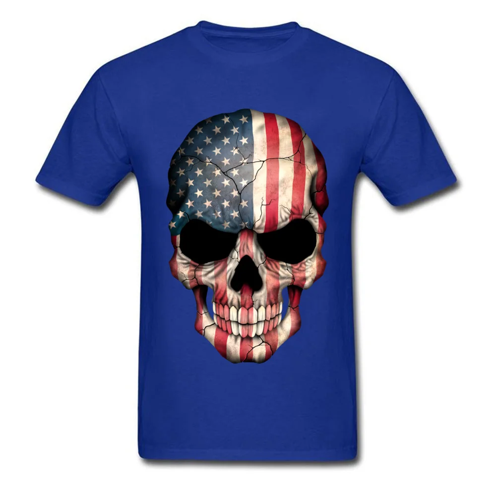 American Flag Skull_blue