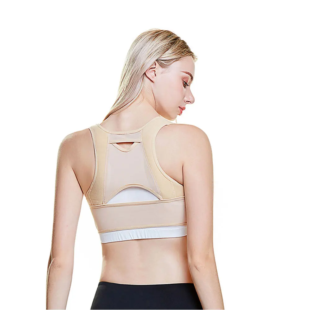 Kopen 1Pcs Borst Ondersteunt Brace Up Vrouwen Houding Corrector Vorm Corrector Voorkomen Borst Gebochelde Verslapping Houding Corset Beha Vest