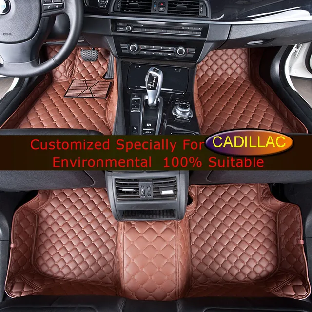 Car Floor Mats for Cadillac ATS ATSL CTS 2/4 doors CT6 SLS SRX XTS XT5