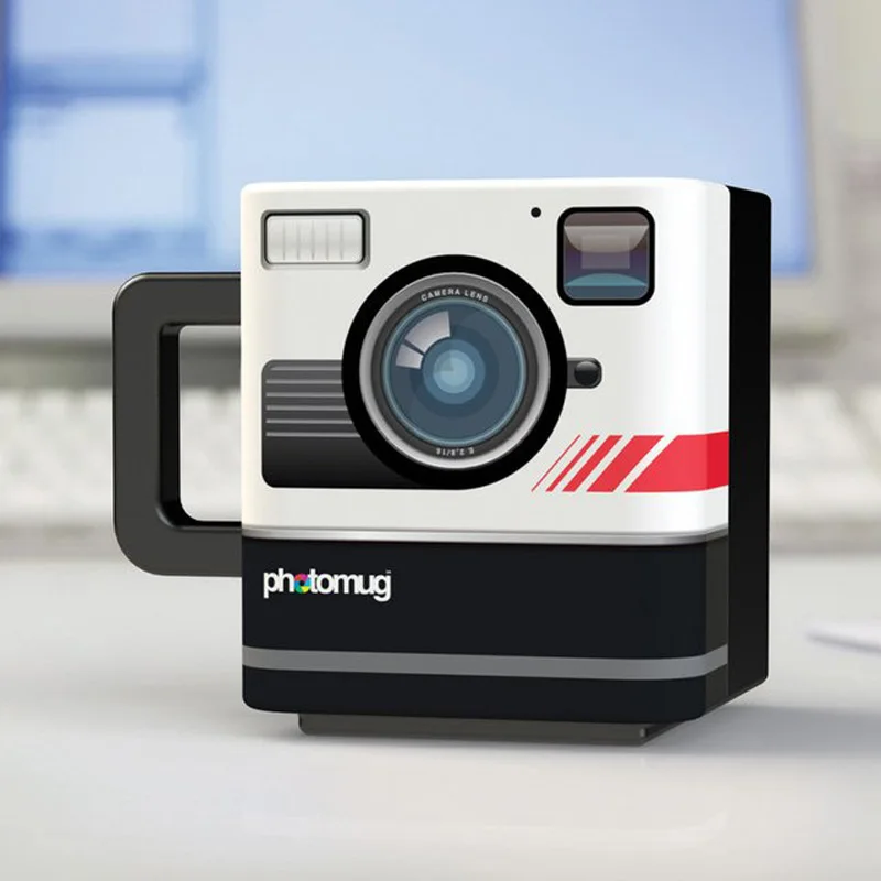 Креативная британская ретро камера Photomug горчичная фотокружка кружка для кофе