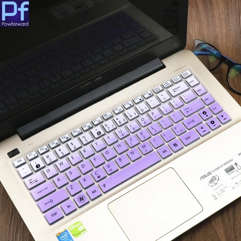 Для Asus A45V K45V K45VD A85V K45VM N46 X42J X42E X43S X402C R457U F456U A441 14 дюймовый чехол для клавиатуры