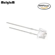 MCIGICM 5000 шт led 5 мм соломенный диод