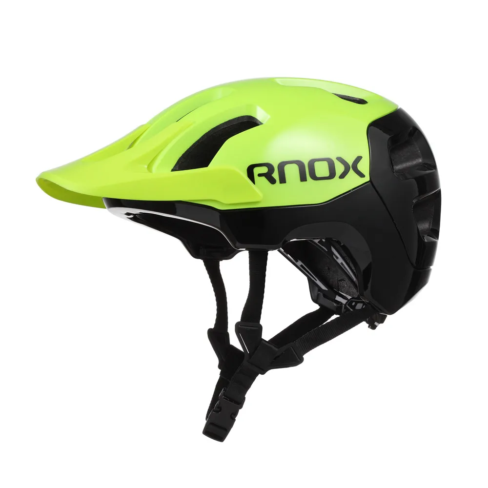 RNOX велосипедный шлем MTB EPS велосипедный шлем для взрослых Профессиональный дорожный и горный велосипедный шлем Casco Ciclismo 8 цветов - Цвет: Black green