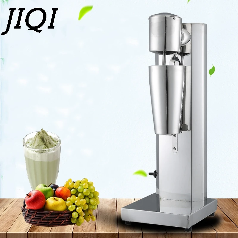 

JIQI Multifunction Milkshaker Stainless Steel Milkshake Bubble Tea Stirring Machine Drink Milk Foam Mixer Blender Smoothie Maker