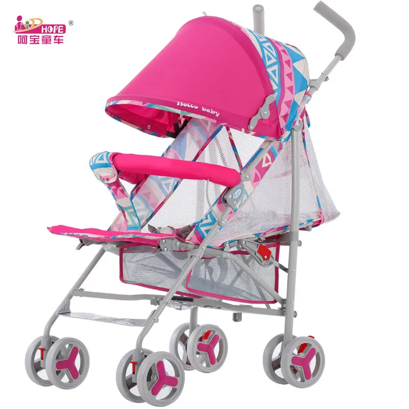 

HOPE Super Lightweight Baby Stroller Portable Folding Summer Umbrella Cart Baby Trolley Travel Car Baby Carriage Pram Pushchair