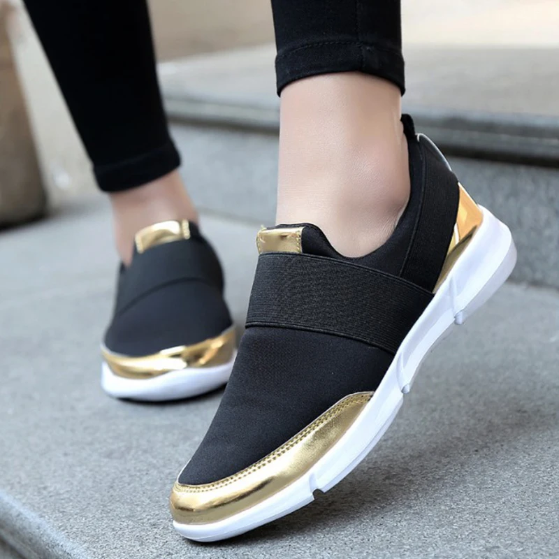 

STAINLIZARD Fashion Breathable Woman Casual Shoes Comfortable Spring Women Sneakers Mesh Lace Up Low Top Female Footwear BT1007