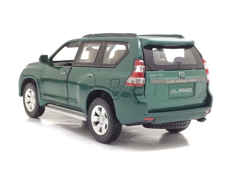 1:32 TOYOTA LAND CRUISER PRADO металлический сплав Модель автомобиля игрушки с вытягиванием модель автомобиля