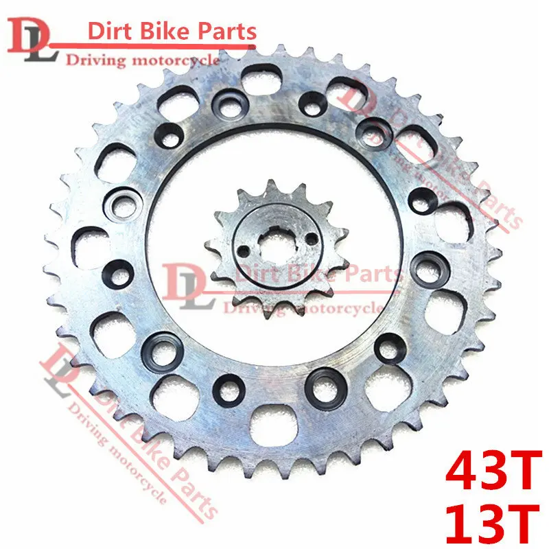 Motorcycle Front & Rear Sprocket Kit For Honda XR250 RL,RM,RN,RP,RR,RS 1990 1995 Motorcycle