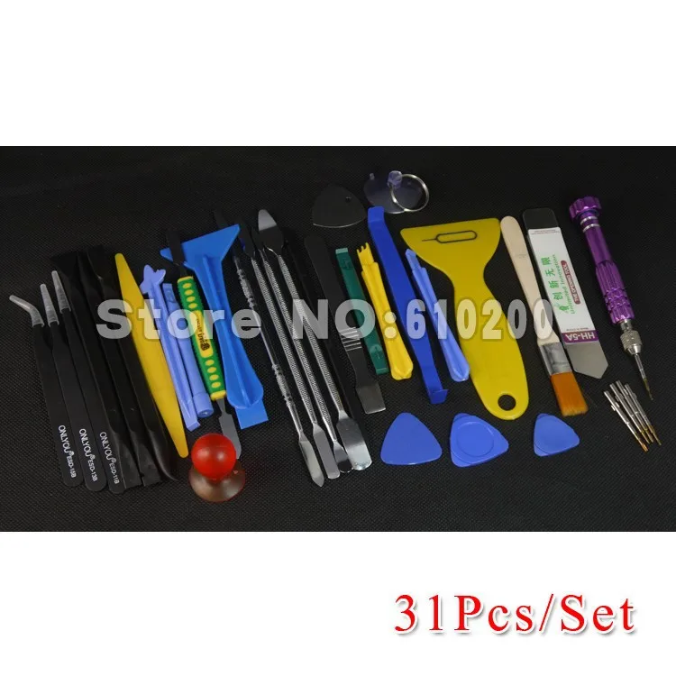 34 trong 1 điện thoại mở Repair Tools vít thiết lập Kit ESD Tweezers cho iPhone Samsung HTC Nokia máy tính xách tay tablet mở công c