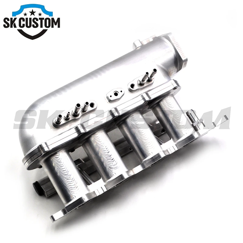 Sk Custom 70mm Billet Intake Manifold With Fuel Rail For Honda B16