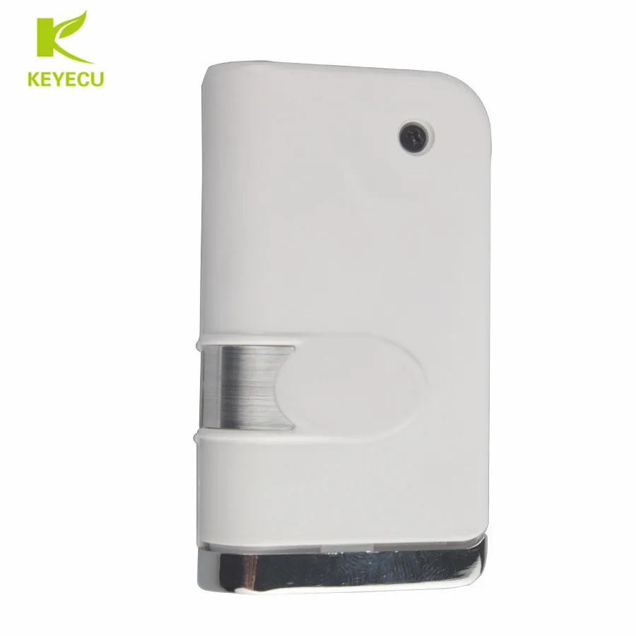 KEYECU(20 шт. в упаковке) изменение удаленный ключевой Shell 2-4 кнопки для Camry RAV4 Scion углеродного волокна покрыты-белый