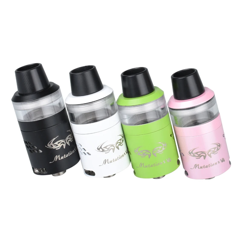 

NEW SUB TWO RDA 100% Origina Unicig Indulgence Mutation X V4 Electronic Cigarette Atomizer Rebuildable Vape Wide Bore Driptips