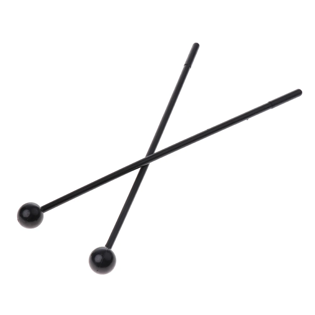 

1 Pair Black Percussion Mallets Stick Xylophone Sticks for Kids Musical Instrument Parts Kids Early Music Educational Toy