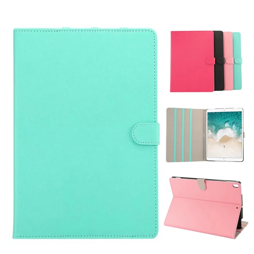 For iPad Pro 10.5 2017 Smart Case Cover PU Leather Retro Slim