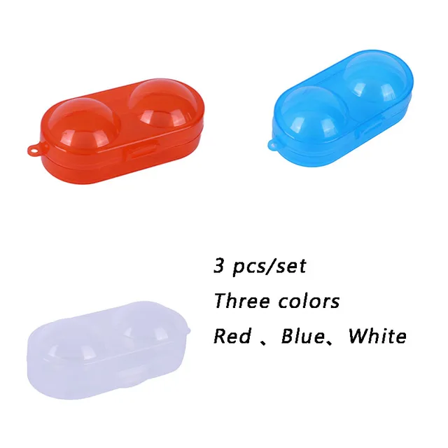 Table Tennis Ball Container Box Hard Plastic Case Ping Pong Ball