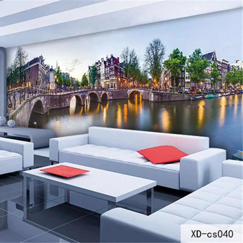 Custom Print DIY Fabric &Textile Wallcoverings For Walls Seamless Cloth