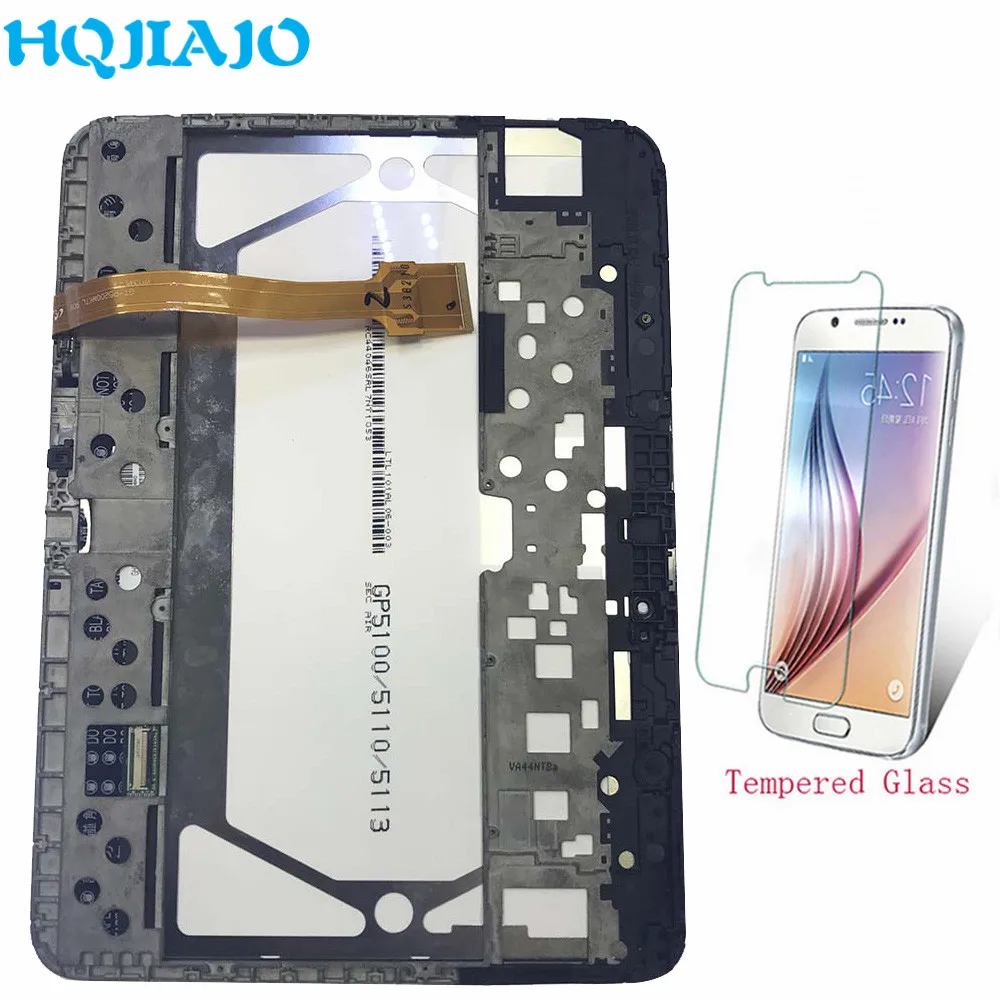 

For Samsung Galaxy Tab 3 10.1 P5200 P5210 LCD Display Touch Screen Digitizer Frame Assembly For Samsung P5200 P5210 Replacement
