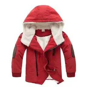 Детское пальто, осенне-зимняя куртка для мальчиков, детская одежда, верхняя одежда с капюшоном, одежда для маленьких мальчиков 4, 5, 6, 7, 8, 9, 10, 11, 12 лет - Цвет: orange
