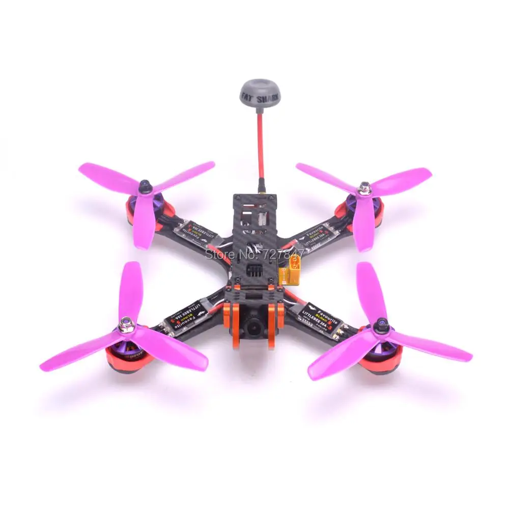 Новинка набор для квадрокоптера Хамелеон 220 мм FPV рама 2205 2300kv двигатель Littlebee 30A