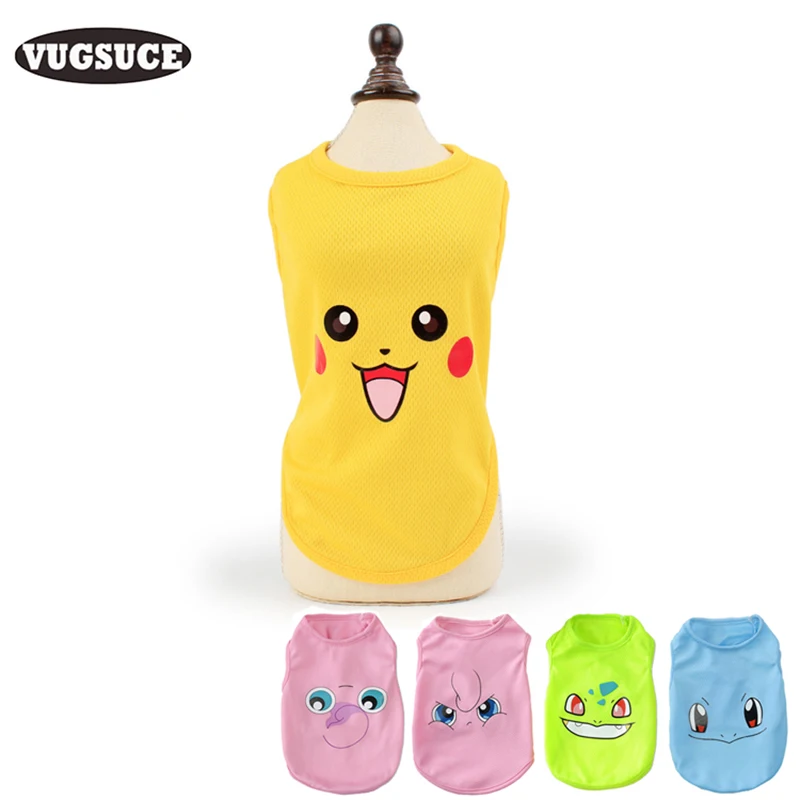VUGSUCE мультяшный охлаждающий жилет для питомца рубашка мягкая