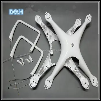 

100% Genuine Replacement Accessories for Dji Phantom 4 Body Shell/Landing Gear Legs for Phantom 4 Repair Parts