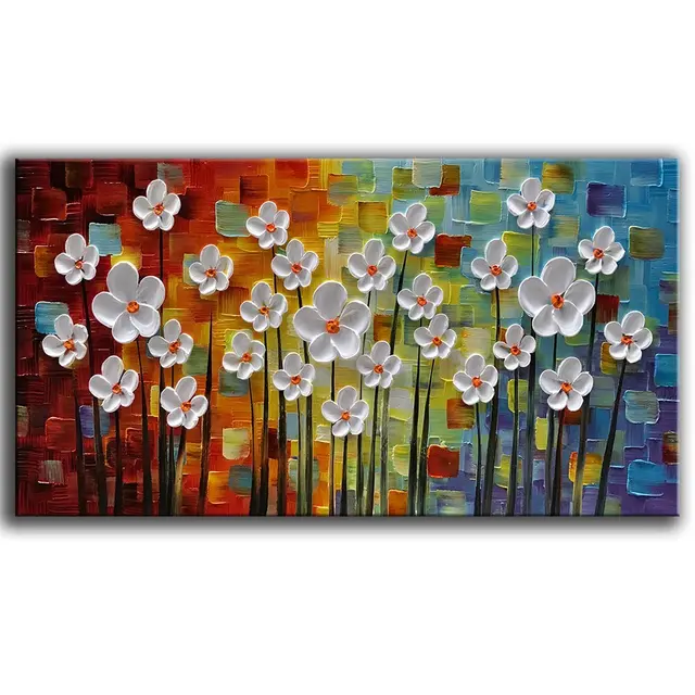 abstract flower artwork