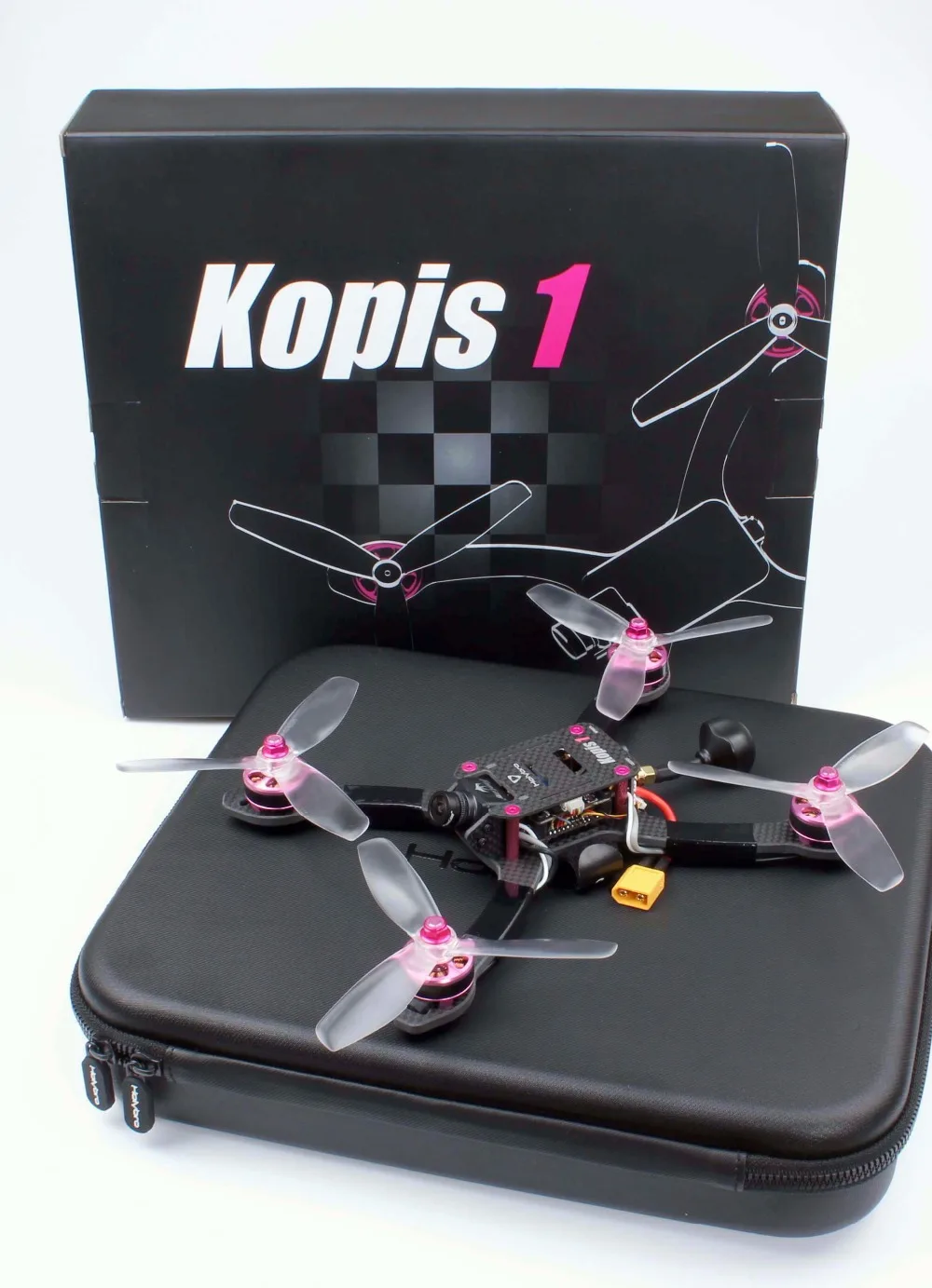 

Holybro Kopis 1 FPV Racing Drone 5mm Arm w/ F4 5.8G 40CH Dshot1200 RunCam Swift 600TVL Cam PNP BNF Betaflight OSD Included