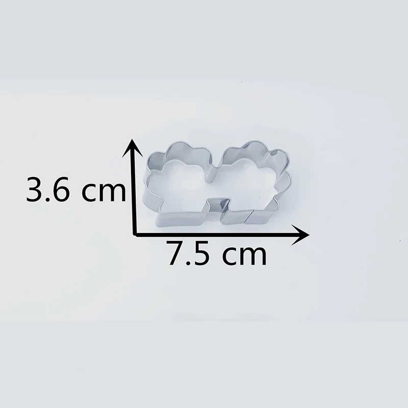 KENIAO Ocean Double Shell Cookie Cutter Для детей день рождения фрезы кондитерские изделия/хлеб 7 5x3