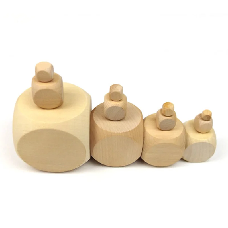6 видов вариант Малый Размеры деревянный набор кубиков высокое качество Wooden6 Двусторонняя без Веселые кубики для клуба/вечерние/Семья DIY