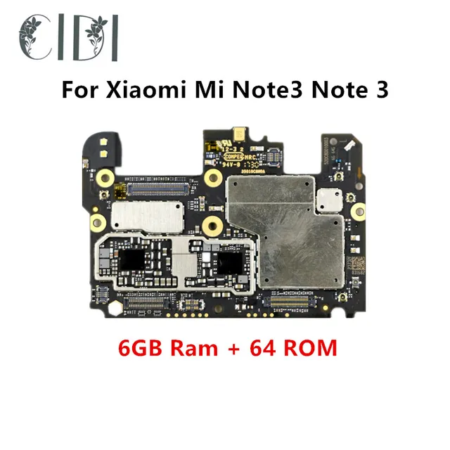 CIDI Full Working Used Unlocked For Xiaomi Mi Note3 Note 3