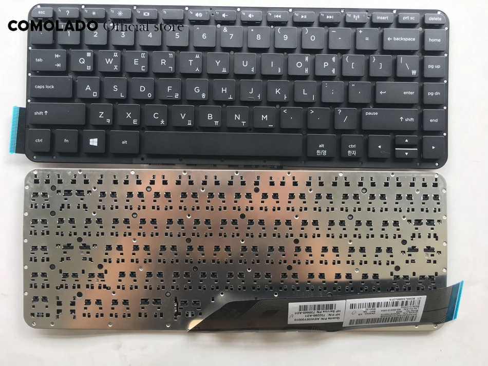 KR Корейская клавиатура для HP Pavilion 13-p100 x2 13-P 13-Z черная ноутбука макет | Компьютеры и