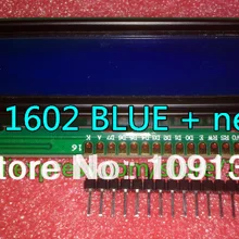 Персонаж ЖК-модуль дисплей LCM 1602 16X2 HD44780 синий Blacklight H8143 с иглой