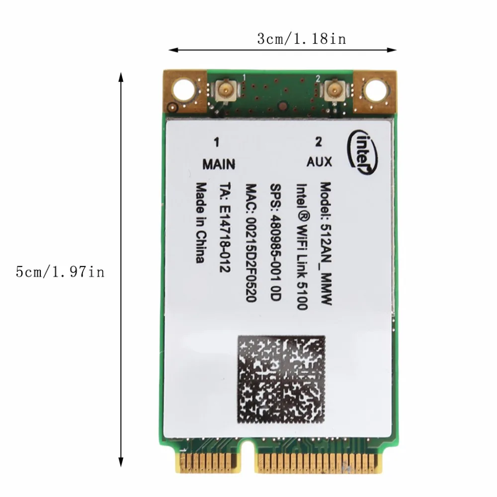 Для получения ссылки Intel 5100 WI-FI 512AN_MMW 300 м Mini PCI-E плата Wireless WLAN Card 2,4/Wi-Fi 5 ГГц