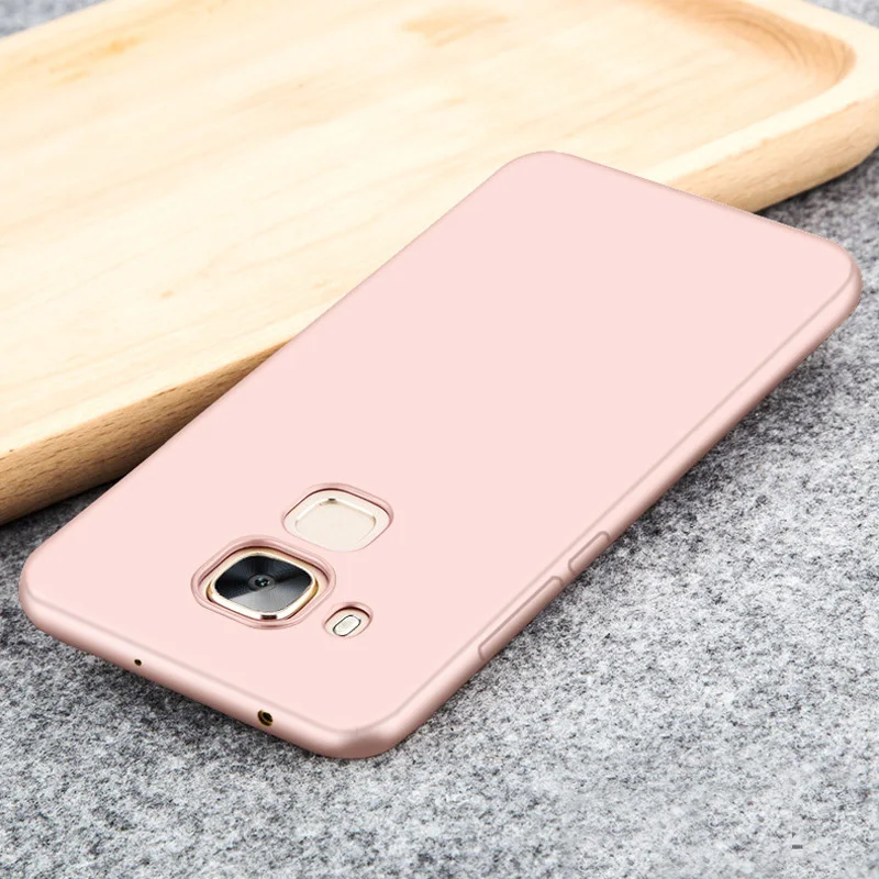 

For Huawei GX8 Case Silicon Full Protection Soft TPU Case For Fundas Huawei G8 Case RIO L01 L02 Case Cover G7Plus Matte Para 5.5