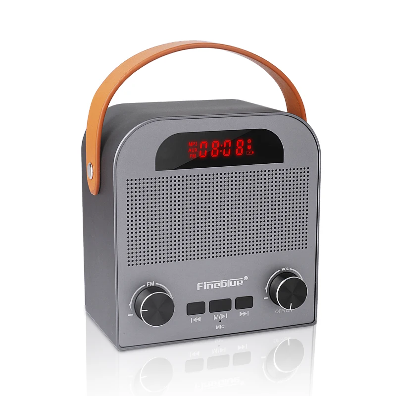 FM888 беспроводной Bluetooth 4 2 динамик с FM TF картой воспроизведение Aux вход 2000 мАч