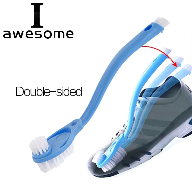 

Double long handle shoe brush cleaner cleaning brushes Washing Practical Portable Shoes Brush cleaning tools Sneakers Shoe